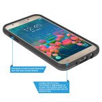 Wholesale Samsung Galaxy J5 Prime, G570, On5 (2016) Armor Hybrid Case (Black)